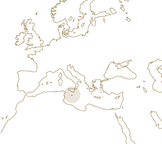malta location in europe map