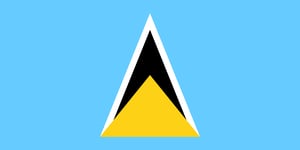 Saint Lucia's flag