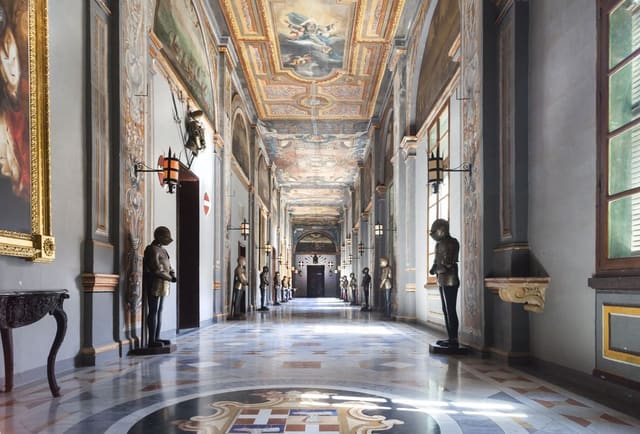 Grandmaster's Palace corridor, Valletta — Malta's heritage of governance